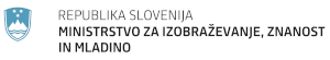 Logotip Ministrstvo za izobraževanje, znanost in mladino